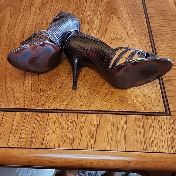 Ralph Lauren Peep Toe Shoe - Picture 3 of 4